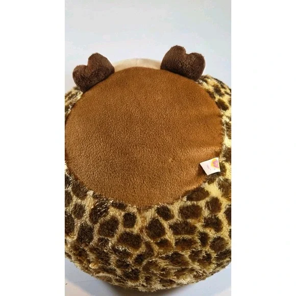 TY Beanie Ballz Tippy The Giraffe XL 13.5" Stuffed Animal Purple Glitter Eyes - Picture 7 of 10